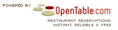 Powered By OpenTable: Restaurant Reservations. Right this way.